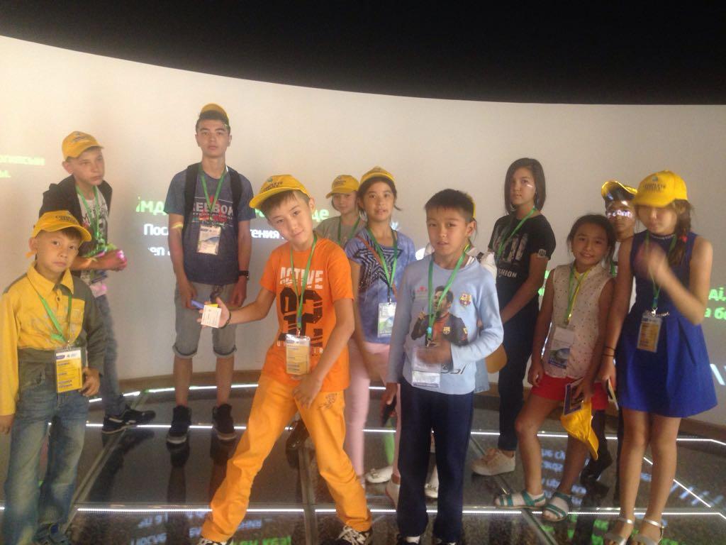 №17 орта мектеп оқушылары Астана қаласындағы «ЭКСПО-2017» мамандандырылған көрмеге барып қайтты