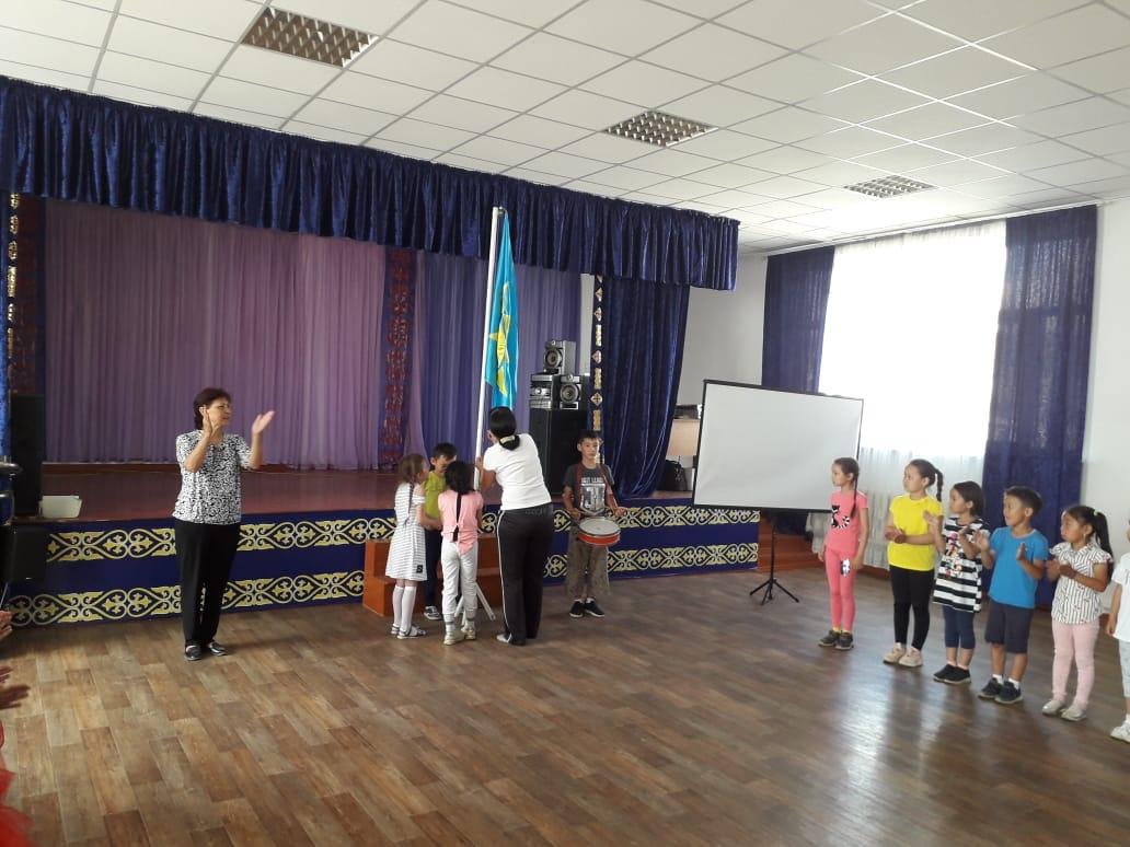 №17 орта мектепте мектеп жанындағы "Балдырған" лагерінің ашылуы