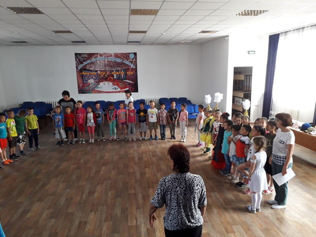 №17 орта мектепте мектеп жанындағы "Балдырған" лагерінің ашылуы